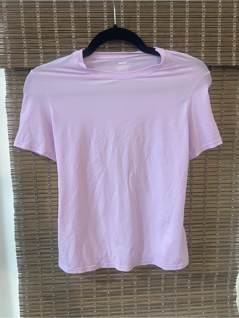 Skims Light Pink everyday Crew Neck Tee
